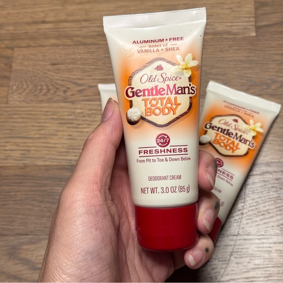 NEW Old Spice Gentle Man's Total Body Deodorant Cream - Picture 2 of 3